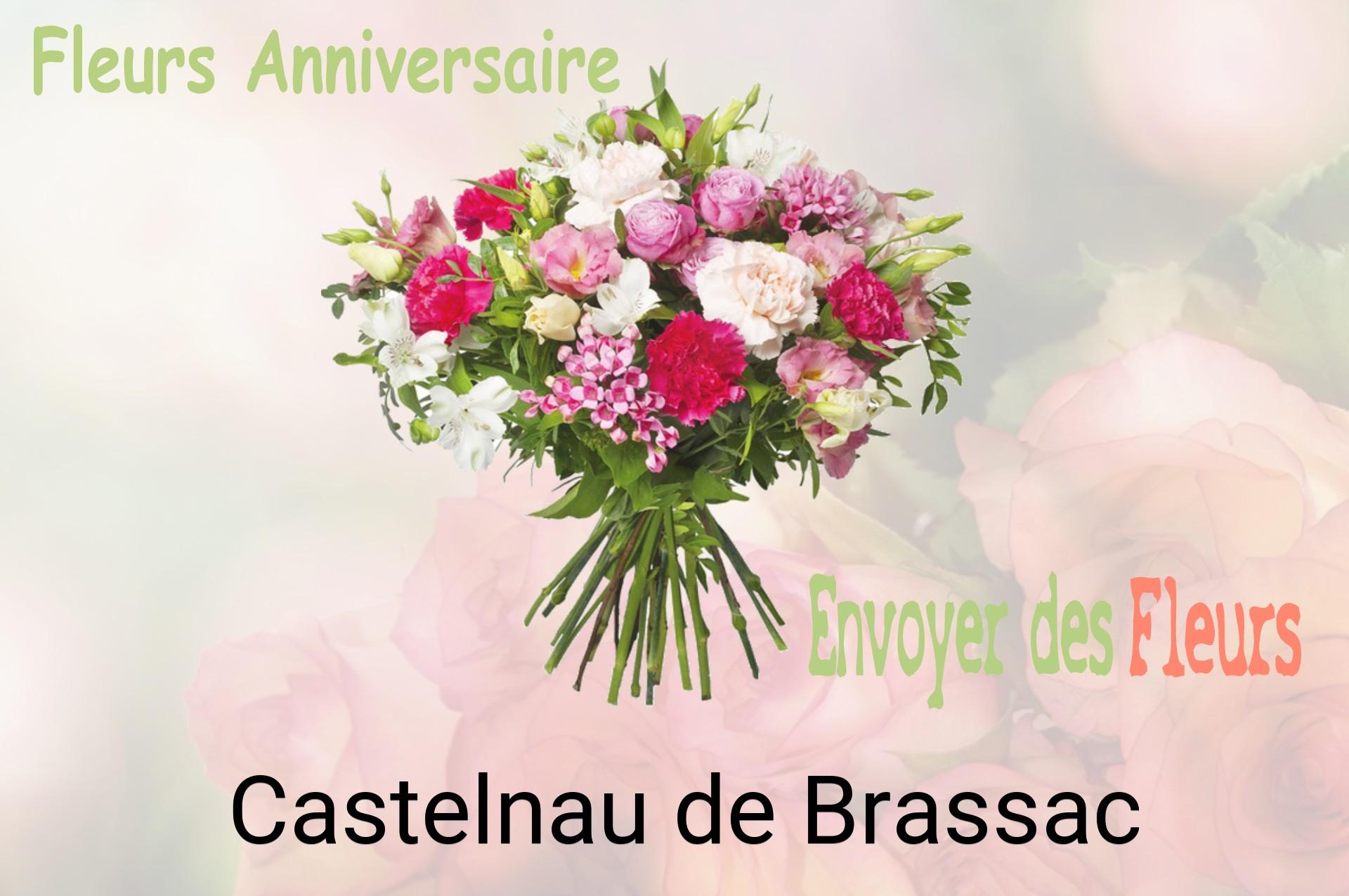 Bouquet de fleurs d’anniversaire livré à Castelnau-de-Brassac