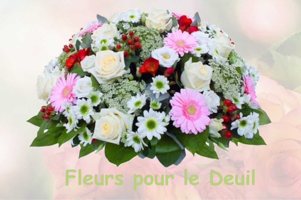 fleurs deuil CASTELNAU-DE-BRASSAC
